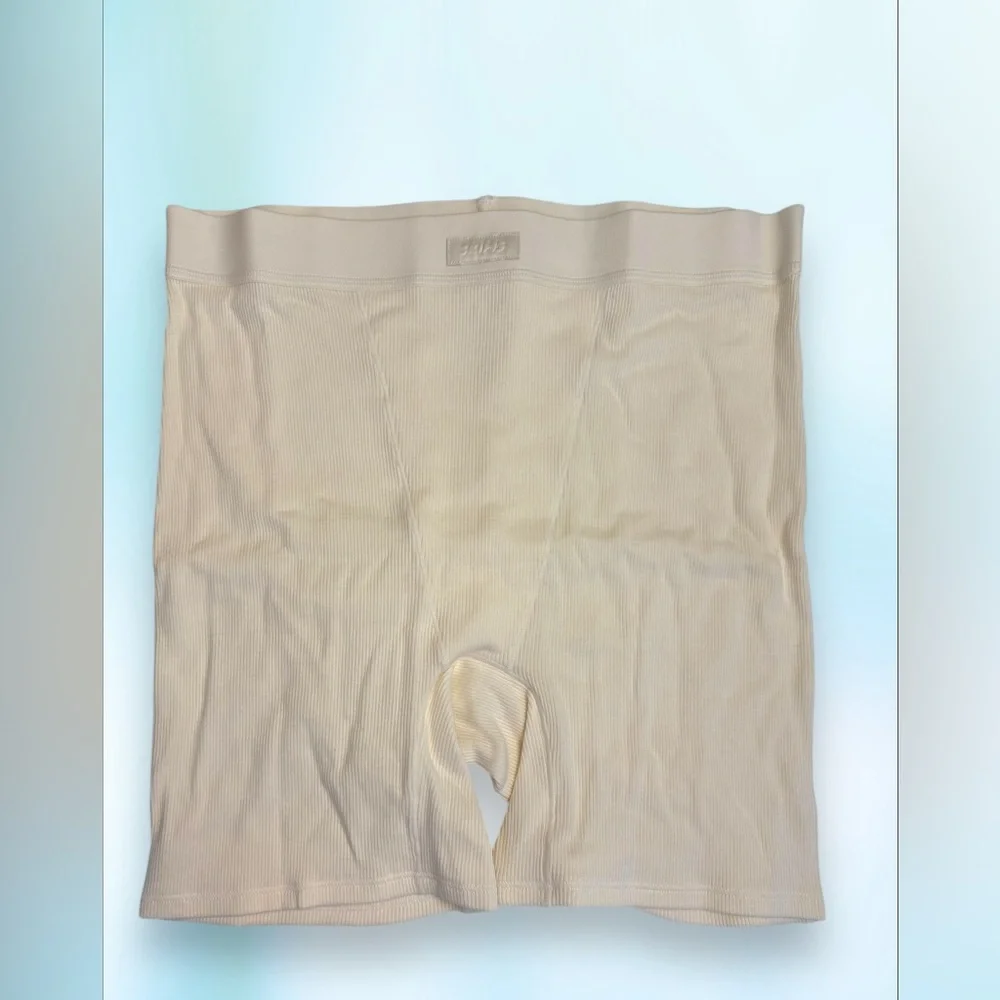 SKIMS Cotton Rib Tank & Boxer Set | Marble | Size M🤍